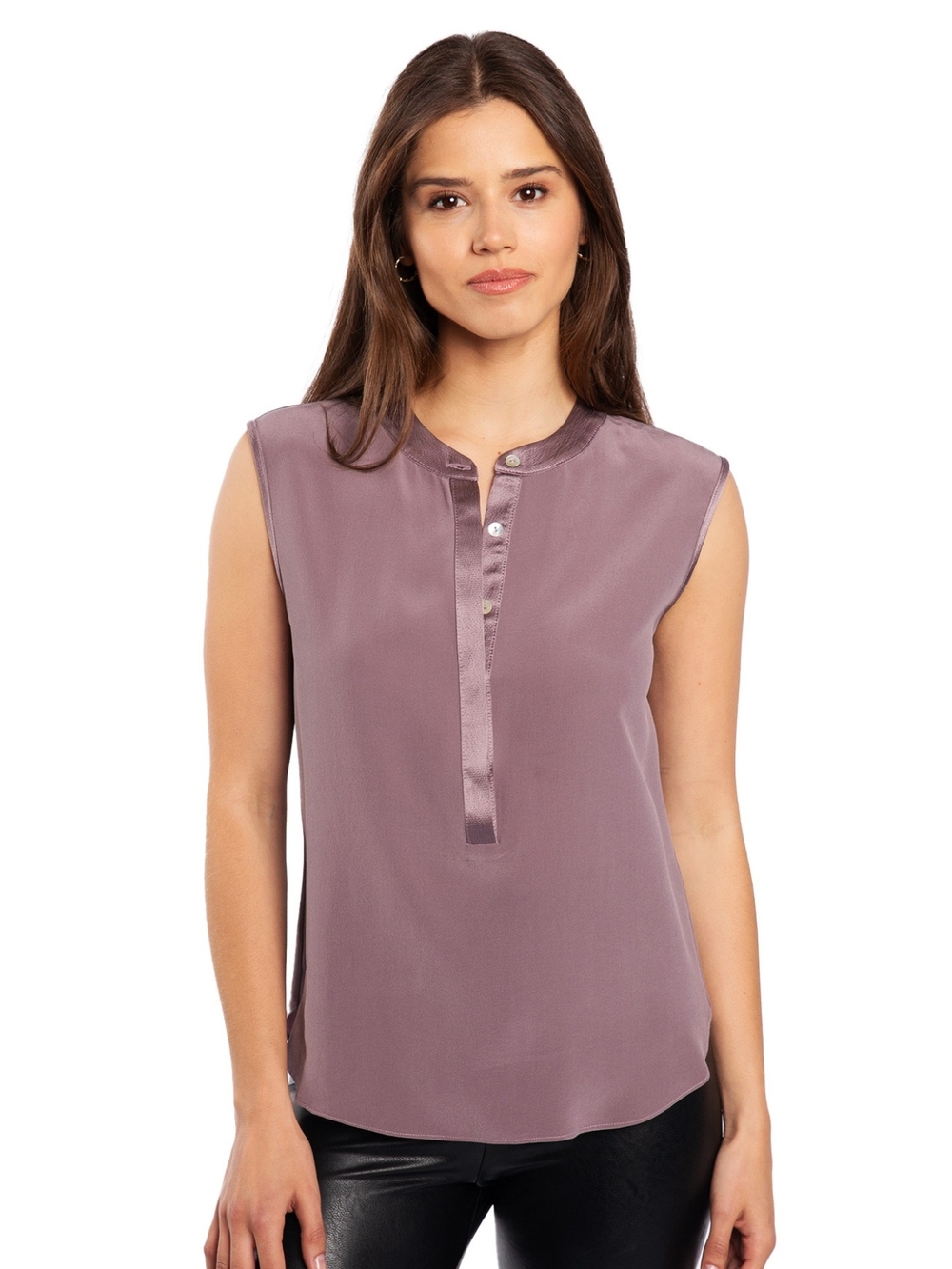 MICHAEL silk, button Blouse